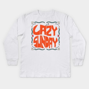 Lazy Sunday Kids Long Sleeve T-Shirt